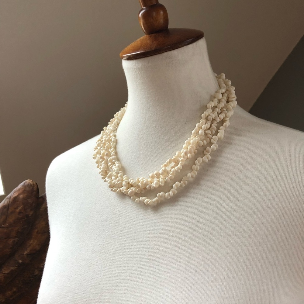 Antique Hawaiian Pikake Necklace